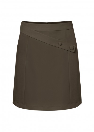 Jupe hotex nâu Z438