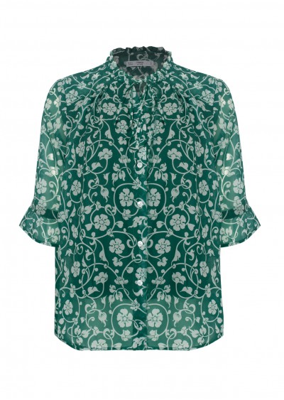 Áo chiffon tay lỡ C501-S