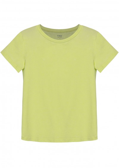 Phông cotton vàng chanh P501-S